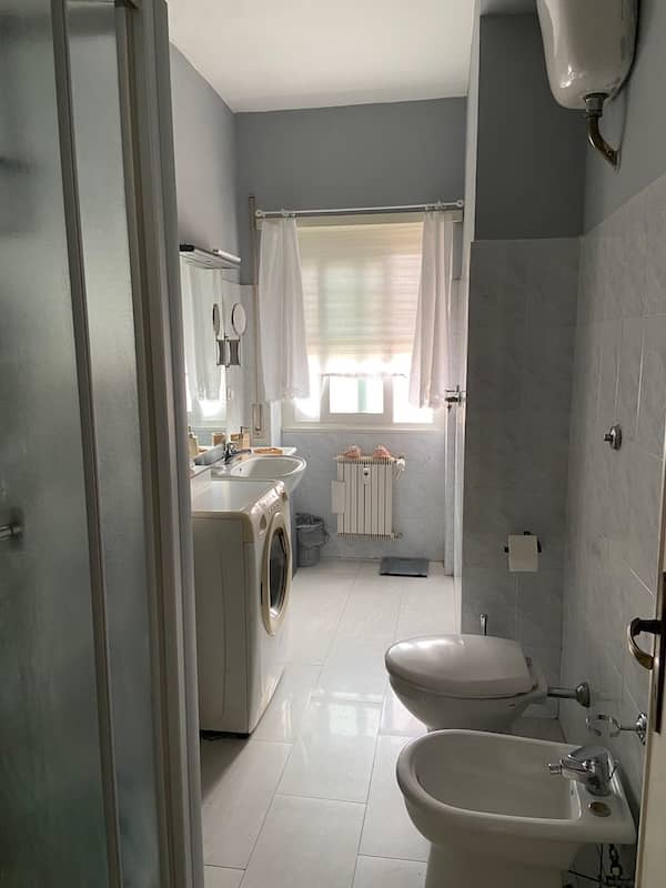 comodo appartamento turistico roma tiburtina con bagno