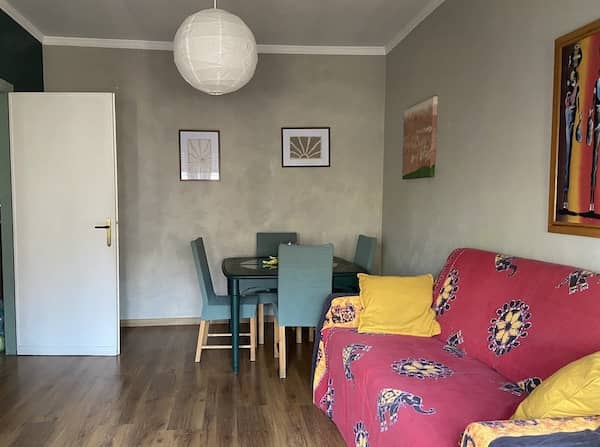 Spacious and functional living space in a Rome holiday apartment