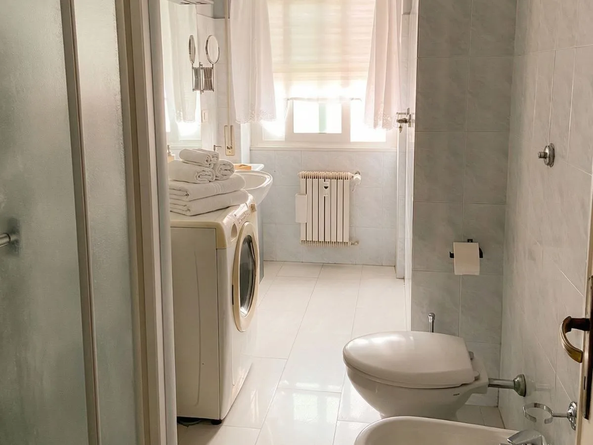 Bagno moderno appartamento Interno33 Roma Tiburtina